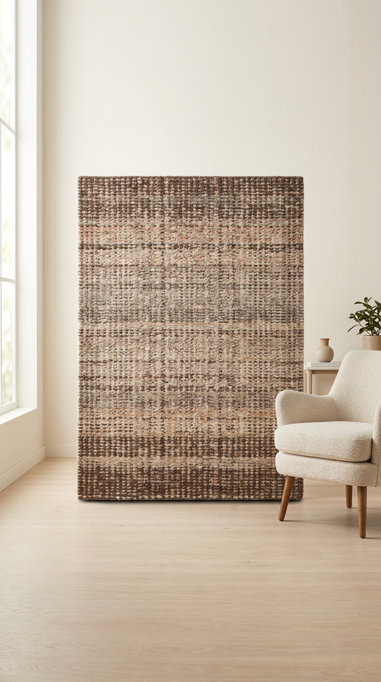 Plush Hand-Tufted Wool Area Rug