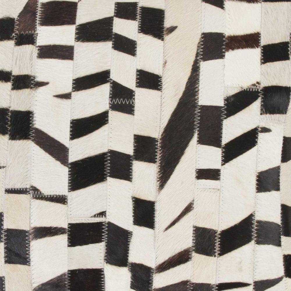 18" X 18" Zebra Cowhide Pillow