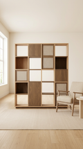 Modular Wood Room Divider