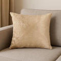 18" Natural Cowhide Throw Pillow