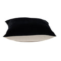 18" Black Velvet Throw Pillow