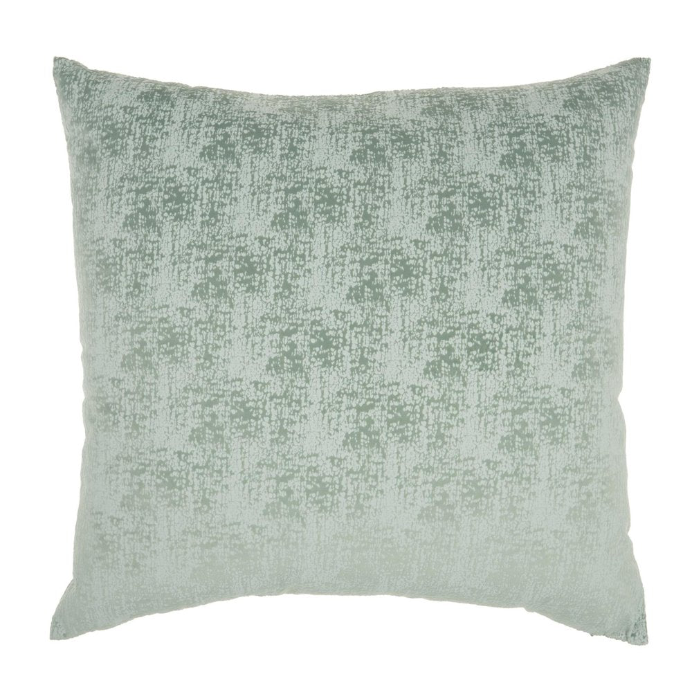 22" Green Abstract Throw Pillow