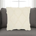 18" Ivory Cotton Blend