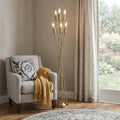 60" Six Light Torchiere Floor Lamp