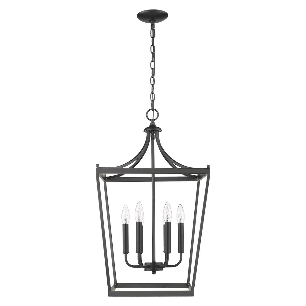 Brown Metal Six Light Dimmable Ceiling Light