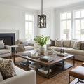 Bronze Metal Geometric Mini Pendant Hanging Light