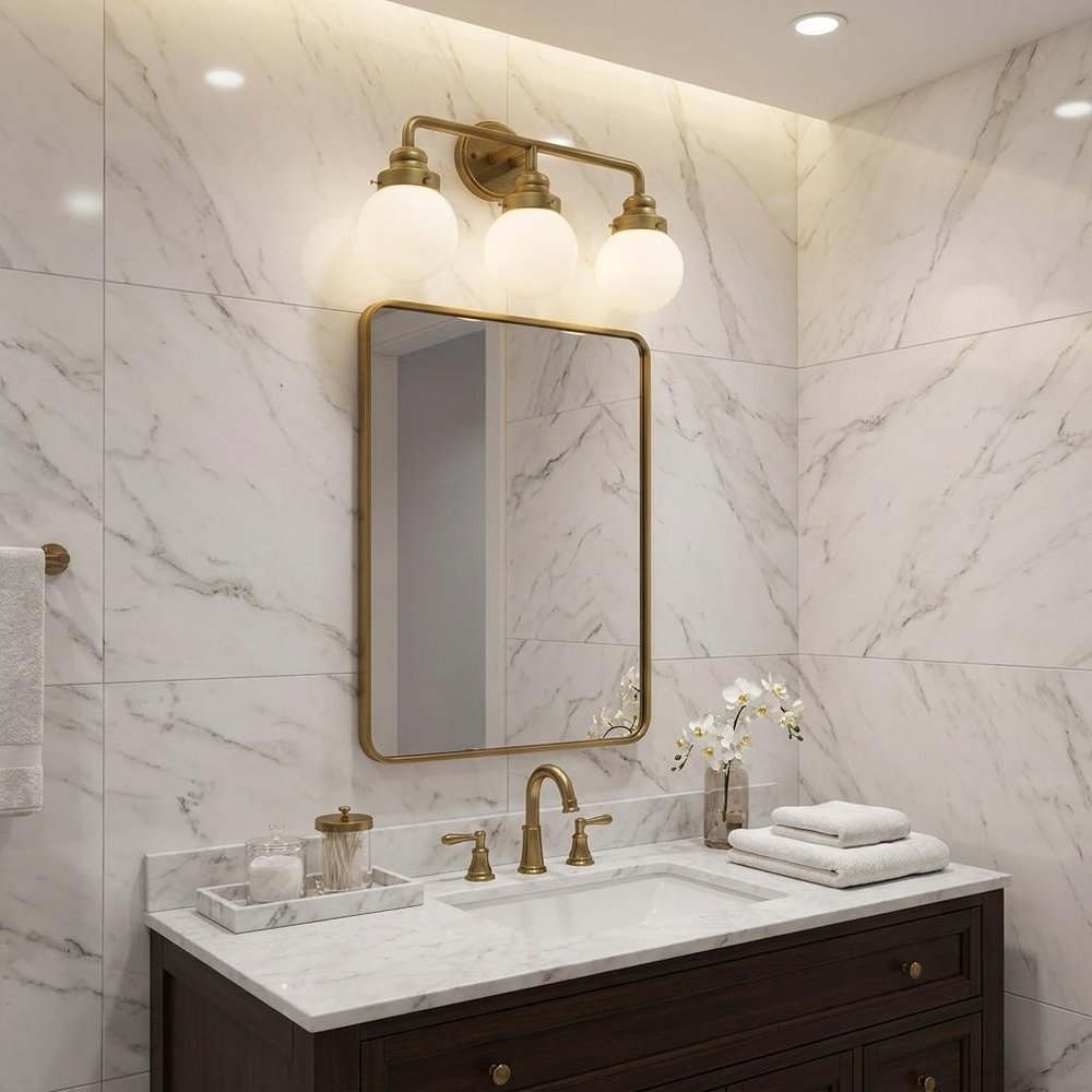12" Silver And Clear Metal and Glass Vanity Flush Mounted Sconce