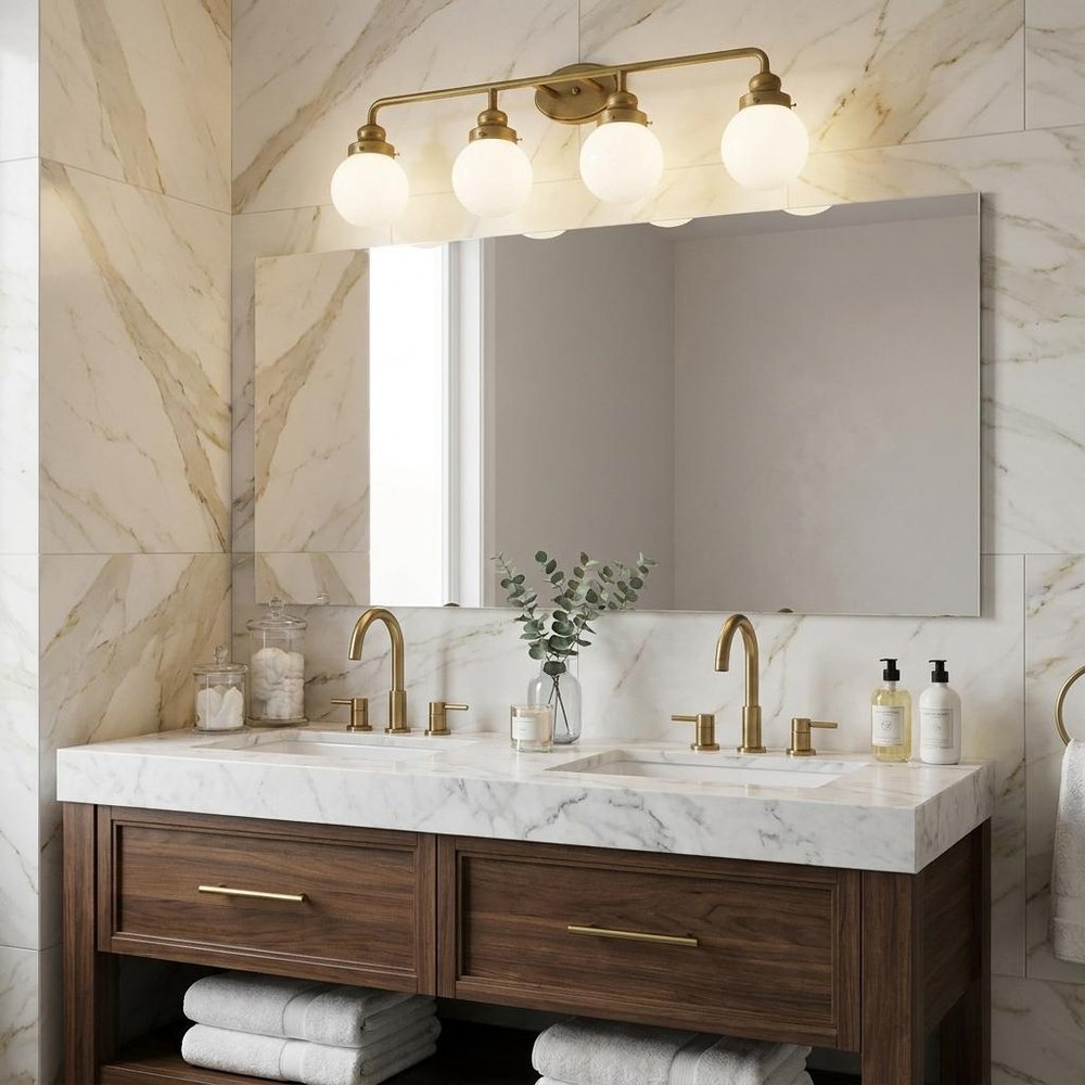 12" Silver And Clear Metal and Glass Vanity Flush Mounted Sconce