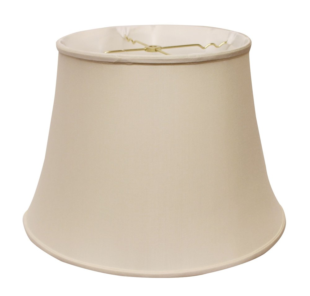 Champagne Pongee Silk Bell Lamp Shade