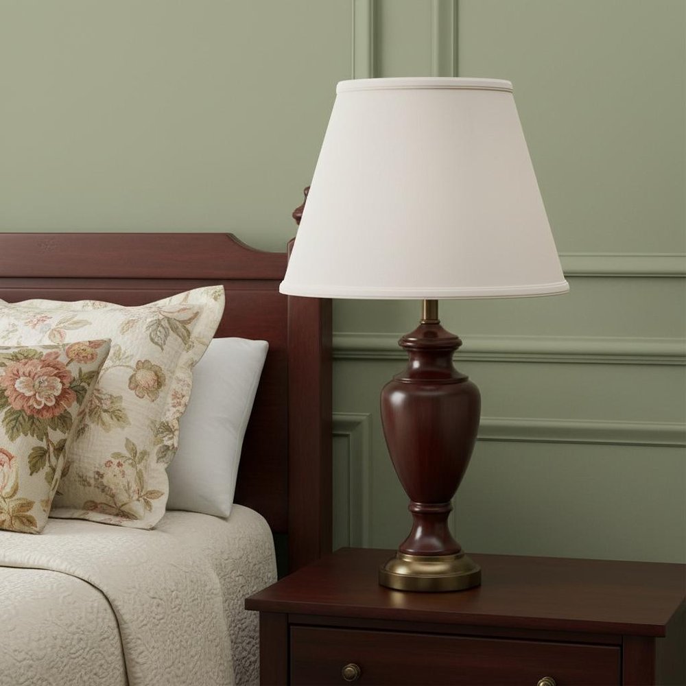White No Slub Innsbruck Empire Lamp Shade