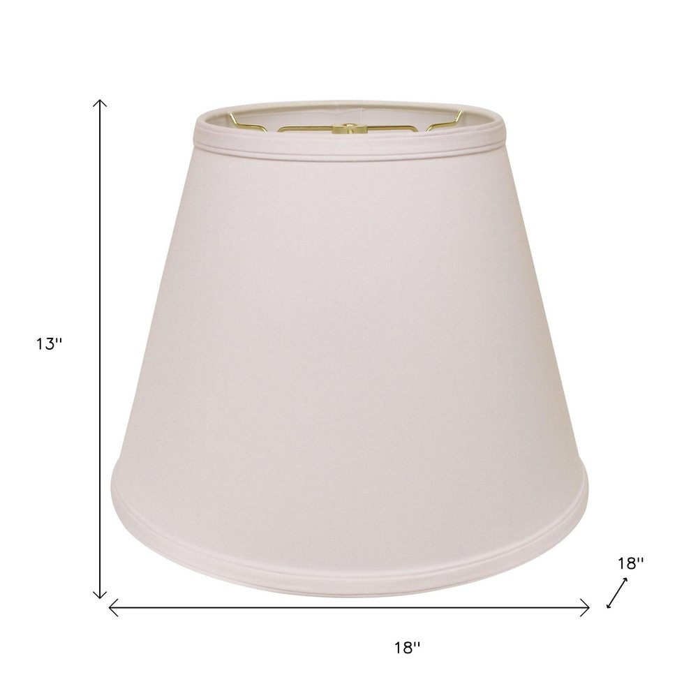White No Slub Innsbruck Empire Lamp Shade