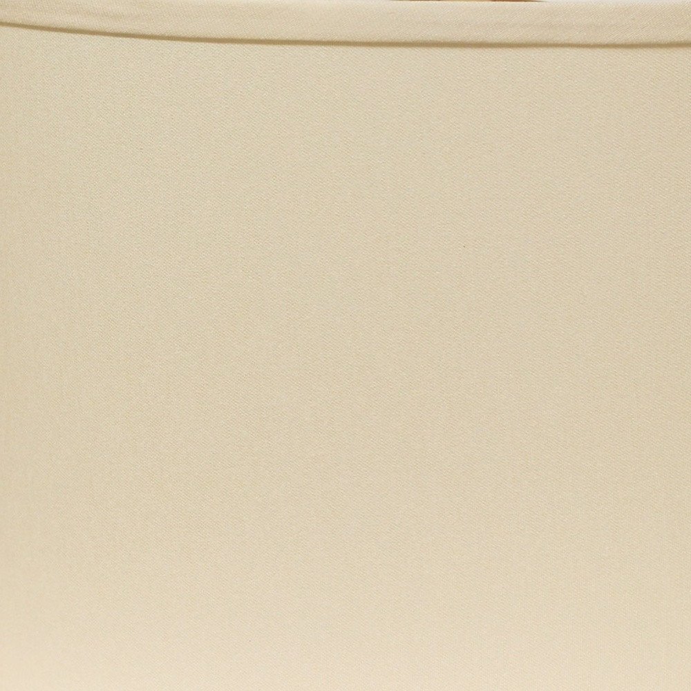 Ivory No Slub Innsbruck Oval Lamp Shade