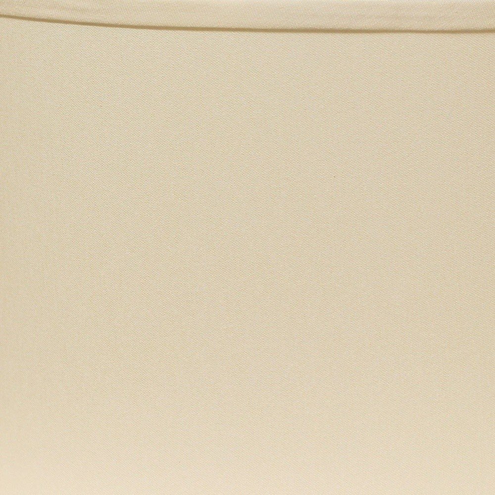 Ivory No Slub Innsbruck Oval Lamp Shade