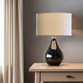 Ivory No Slub Innsbruck Oval Lamp Shade