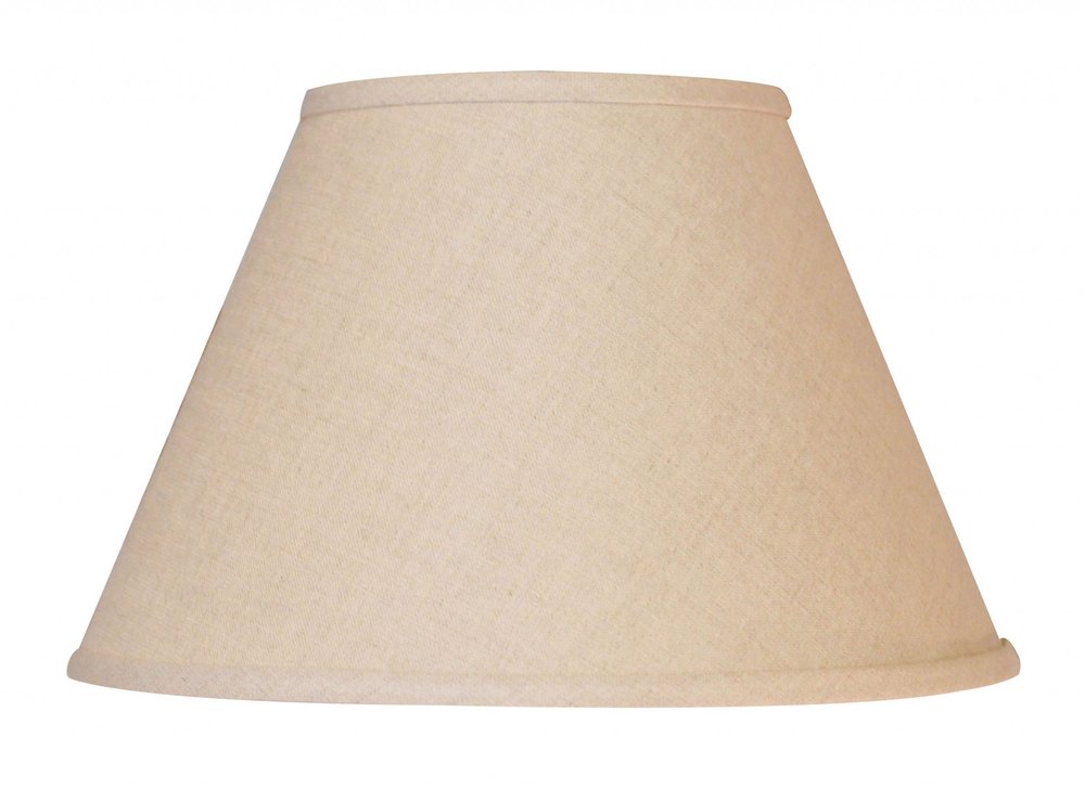 Dark Brown Linen Empire Lamp Shade