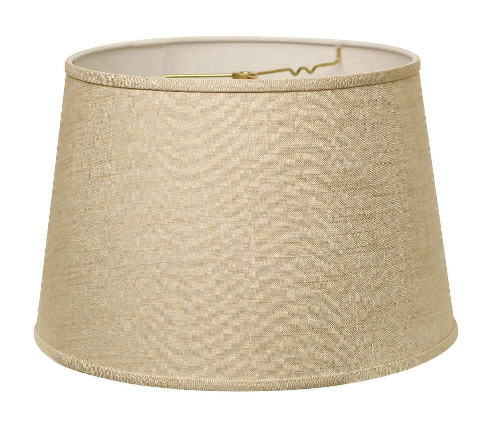 Light Yellow Linen Empire Lamp Shade