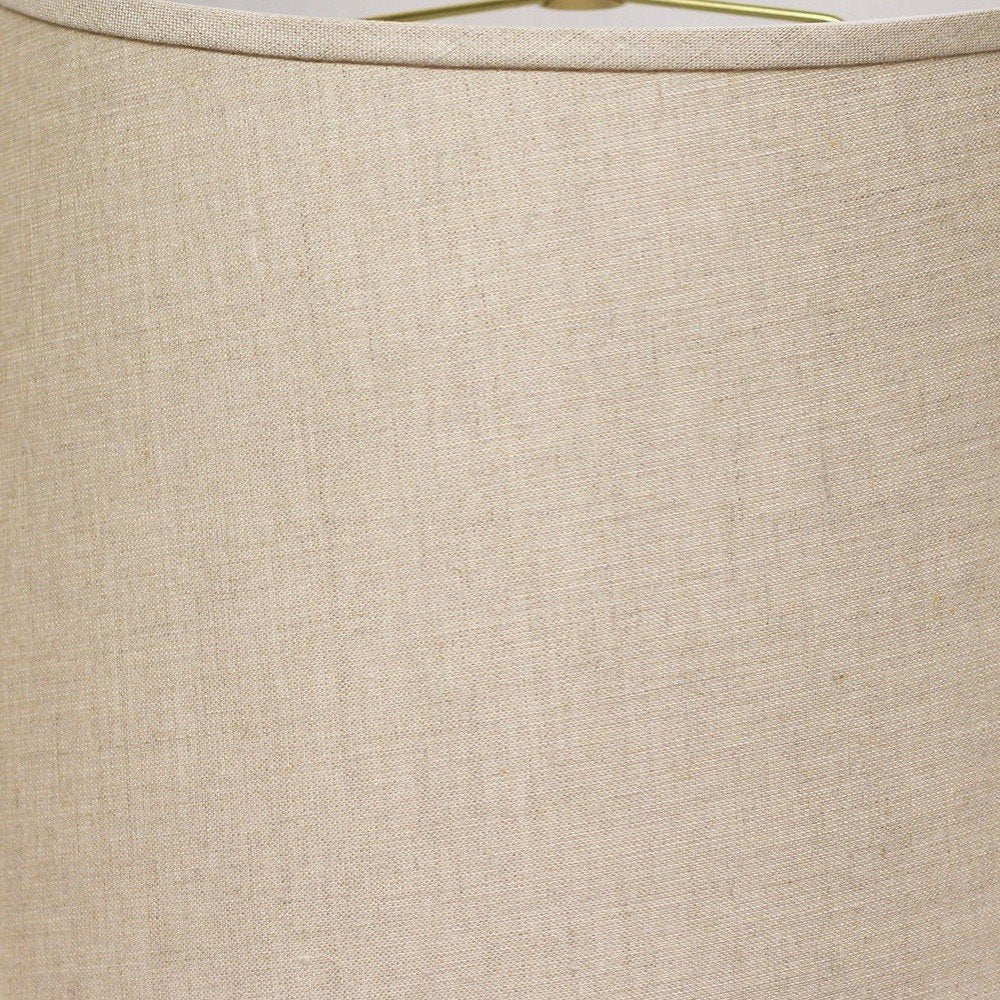 18" Dark Wheat Rounded Empire Slanted Linen Lampshape