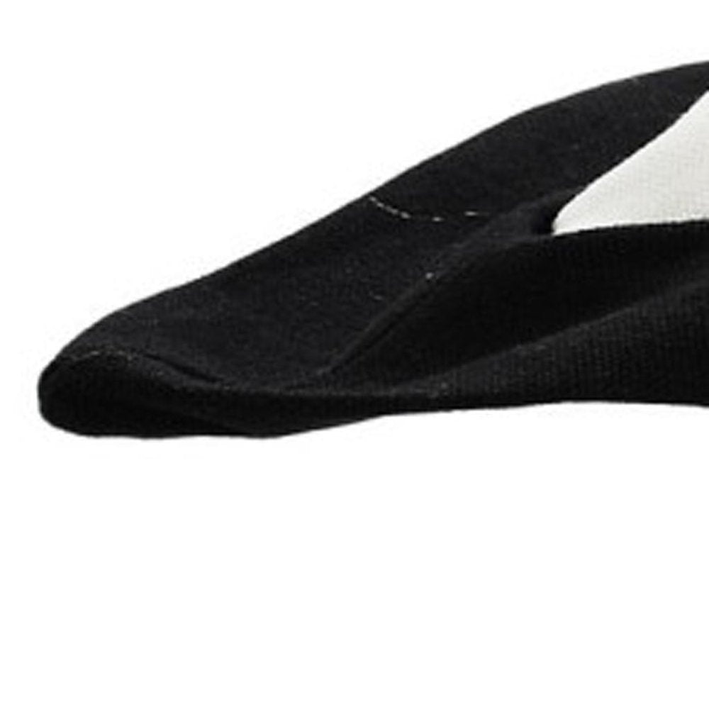 20" Black and White Throw Pillow