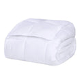 Queen White Cotton Striped Blanket