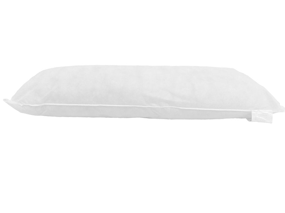 12" X 28" White Lumbar Throw Pillow Insert