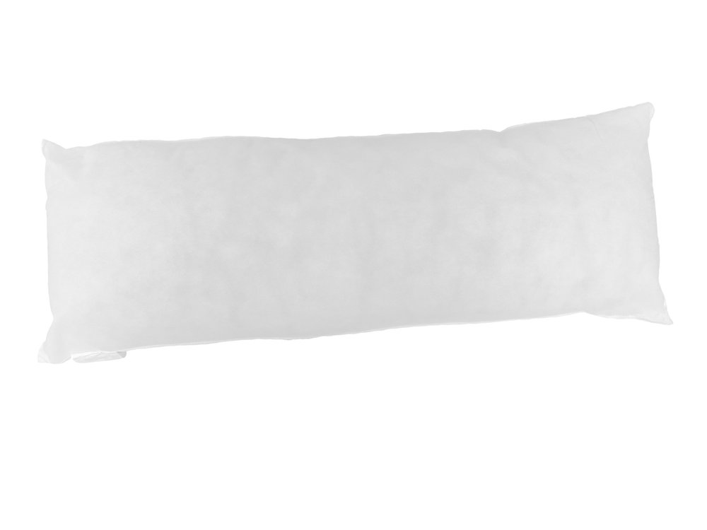 14" X 28" White Lumbar Throw Pillow Insert