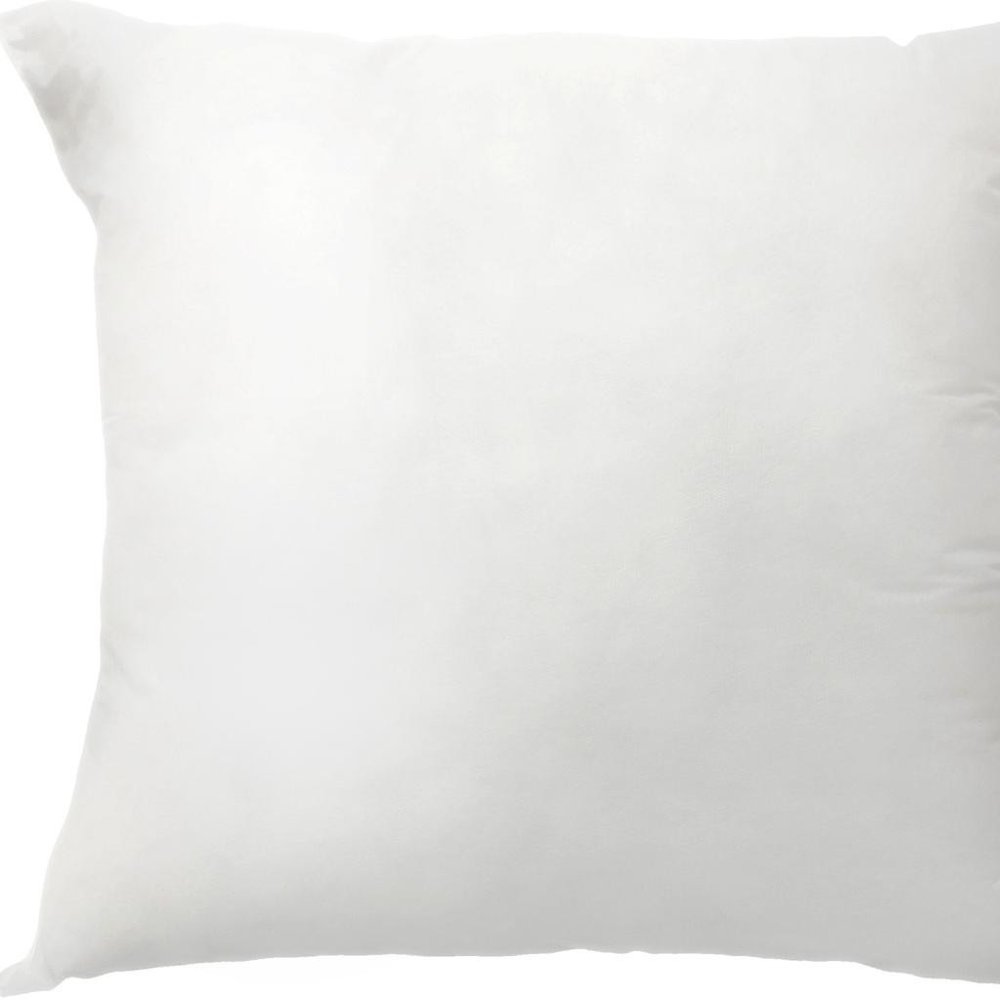 20" White Throw Pillow Insert