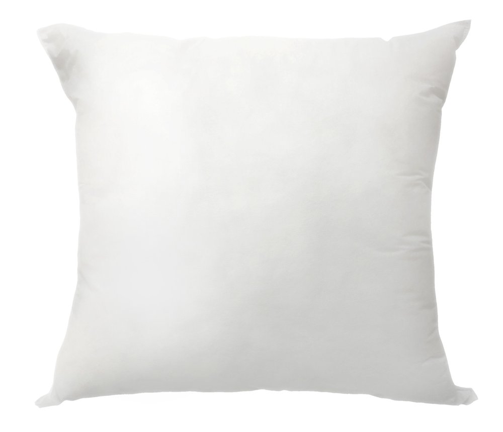30" White Throw Pillow Insert
