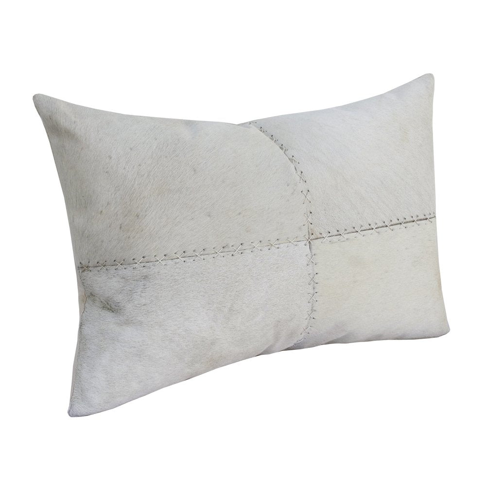 Ivory Lumbar Throw Pillow