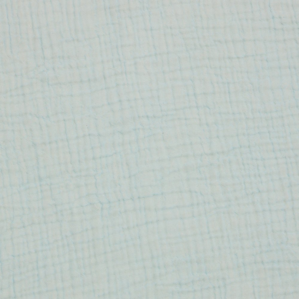 47" X 60" Aqua Cotton Woven Turkish Towel Throw Blanket with Fringe