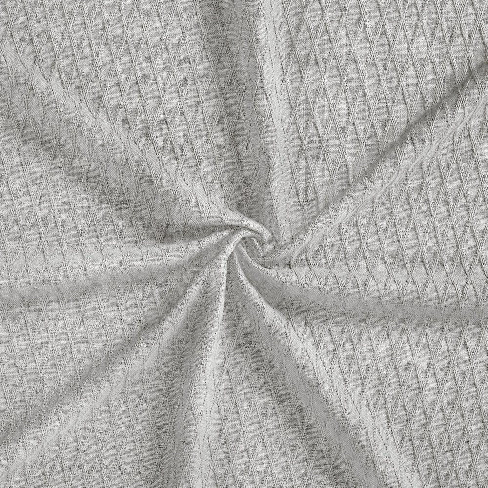 King Platinum Cotton Geometric Blanket