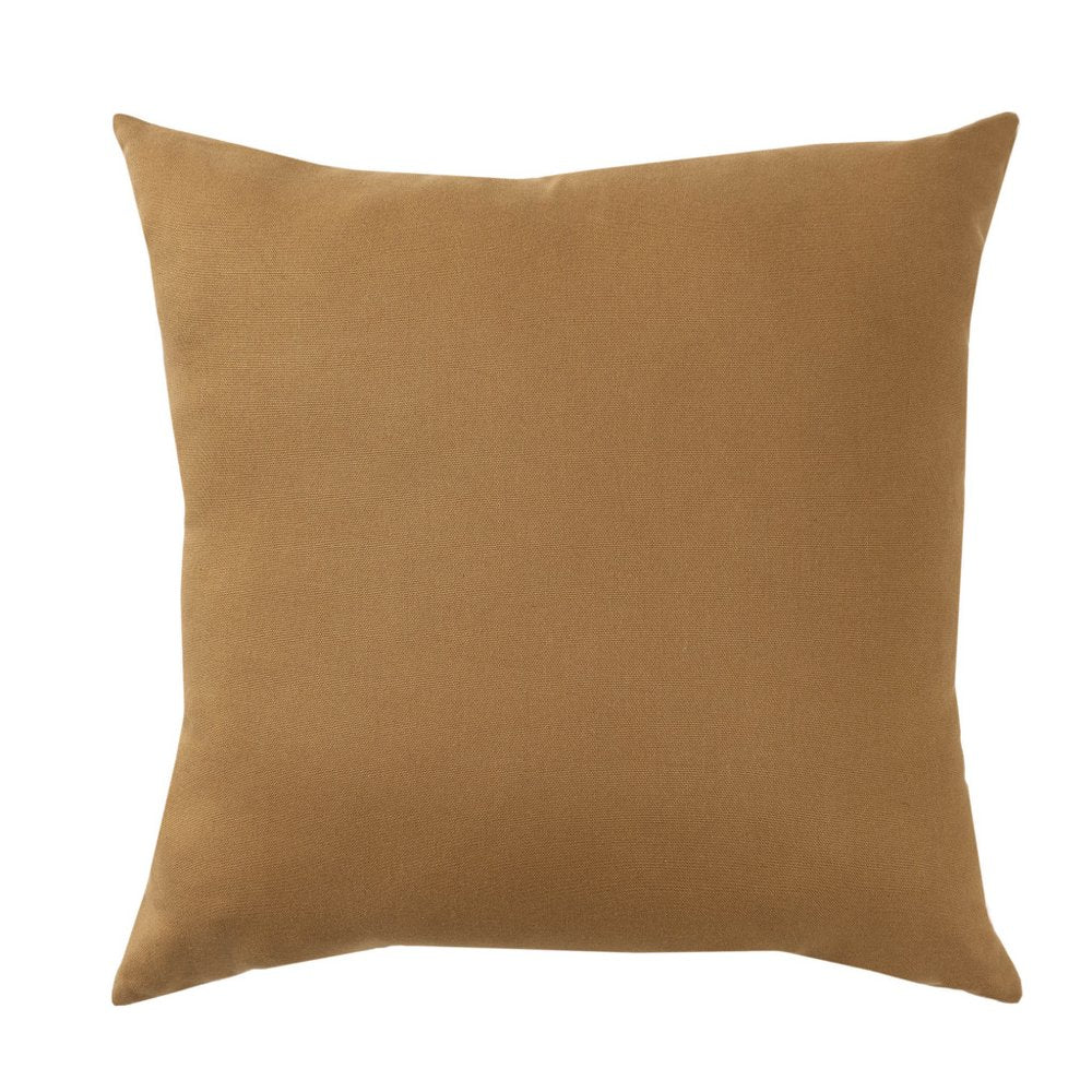 20" Natural Patchwork Cotton Throw Pillow