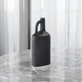 11" Gray Aluminum Jug Table Vase