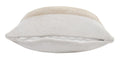 Set of Two 20" Sand Striped Throw Pillows