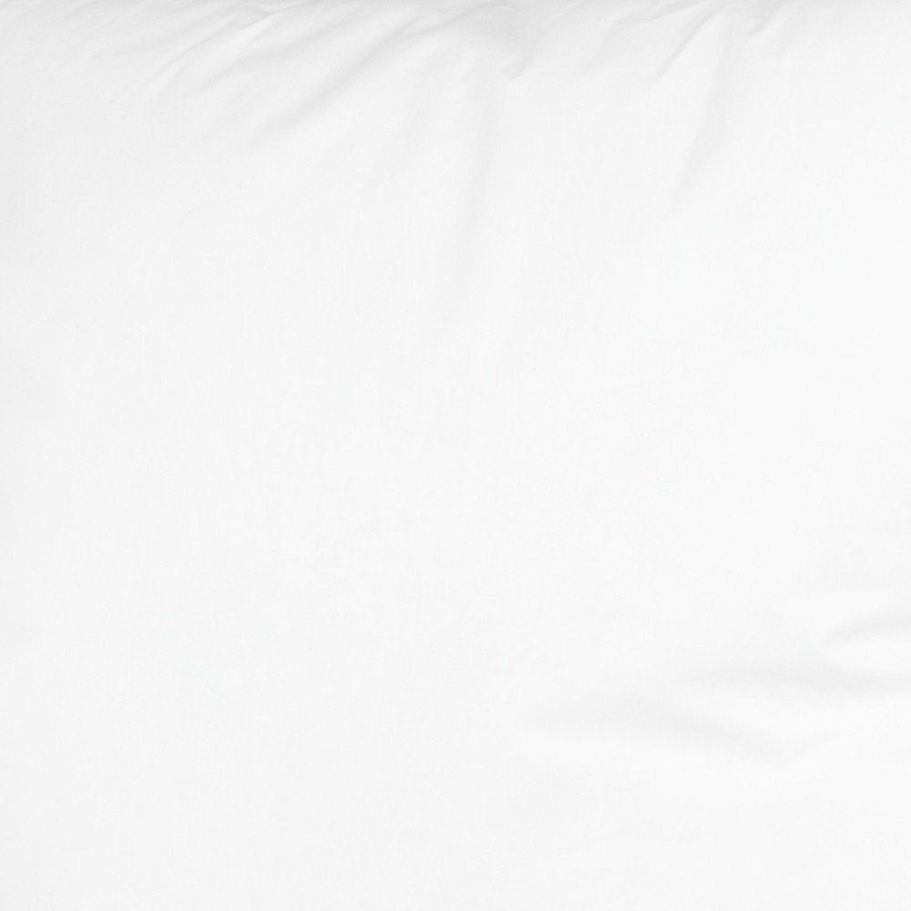 20" White Cotton Throw Pillow Insert