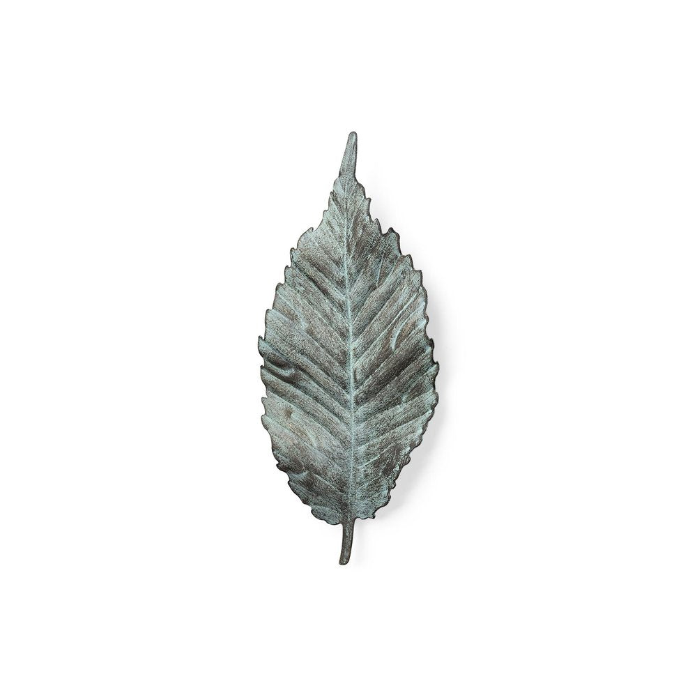 12" X 6" Green Metal Hanging Wall Decor