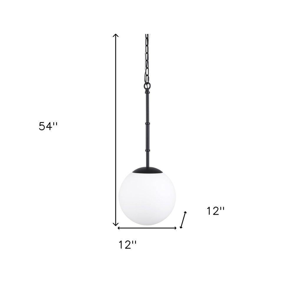Black And White Single Metal Dimmable Ceiling Light With White Shades