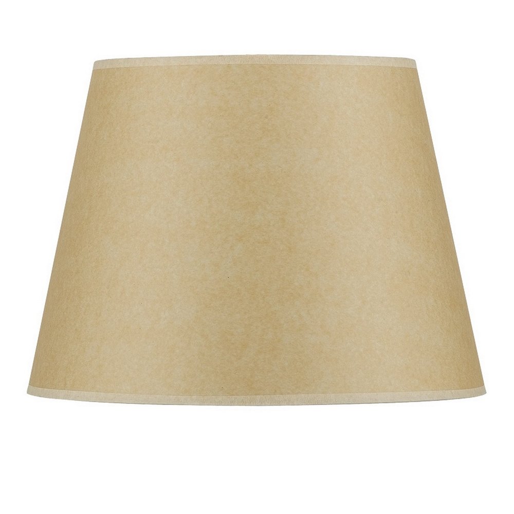 Tan Paper Hardback Empire Lamp Shade