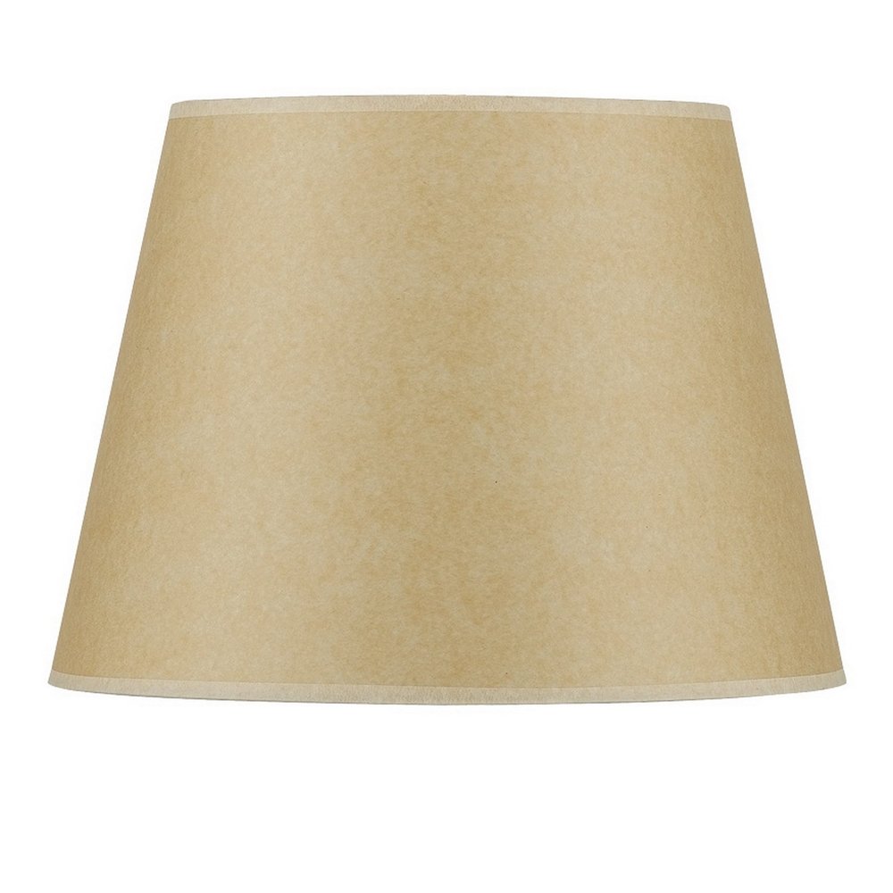 Tan Paper Hardback Empire Lamp Shade