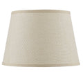 Light Brown Burlap Plain Drum Lamp Shade