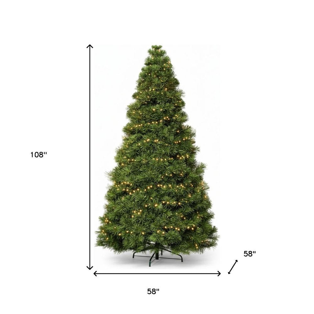 9' Full Spruce Christmas Tree