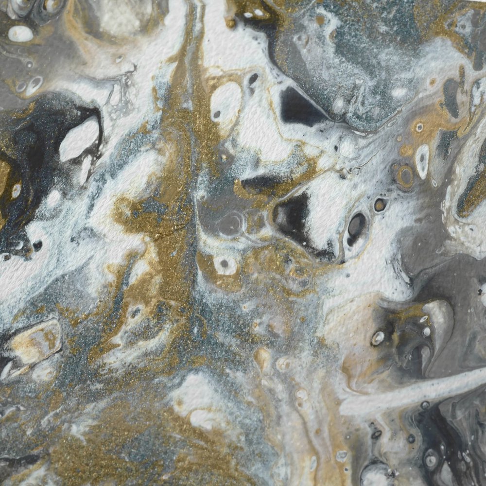 50" X 70" Gray And Ivory Abstract Plush Throw Blanket