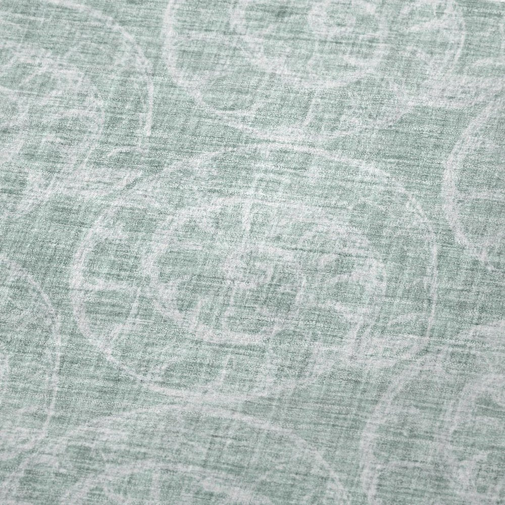 50" X 70" Green And Ivory Microfiber Animal Print Plush Throw Blanket