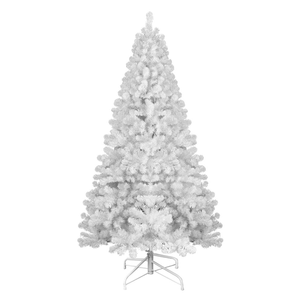 9' White Full Pine Christmas Tree