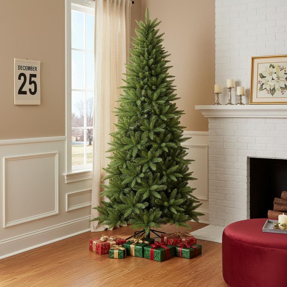 7.5' Full Pine Christmas Tree