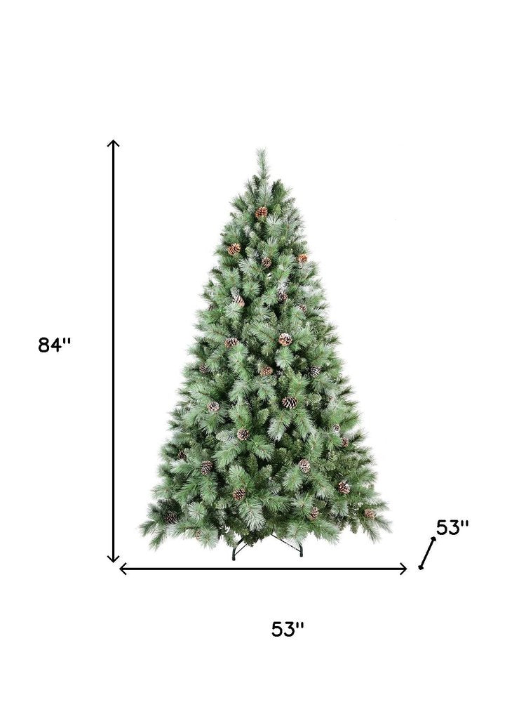 8' Full Pine Christmas Tree