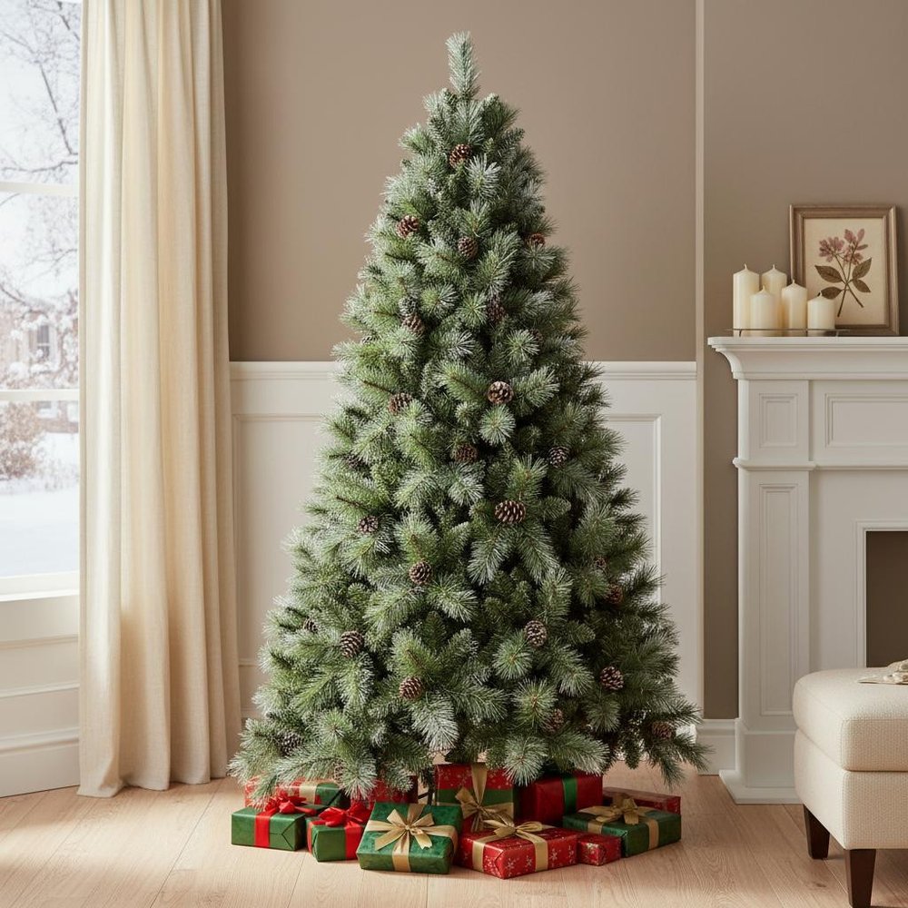 8' Full Pine Christmas Tree