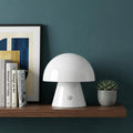 7" Clear Novelty USB Table Lamp With Globe Shade
