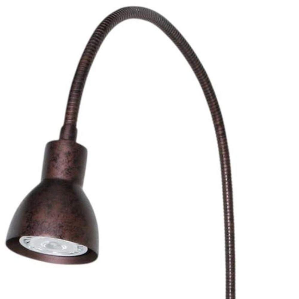 30" Rust Metal Spotlight Wall Sconce