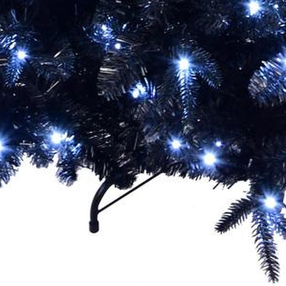 7' Black Full Fir Christmas Tree