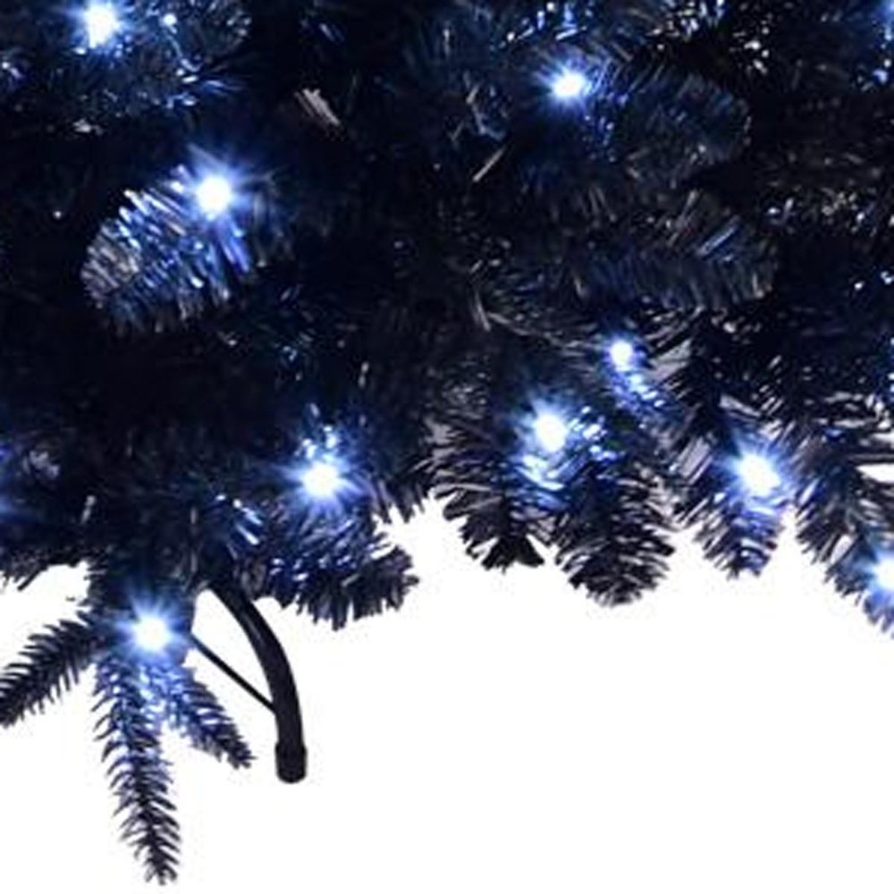 7' Black Full Fir Christmas Tree